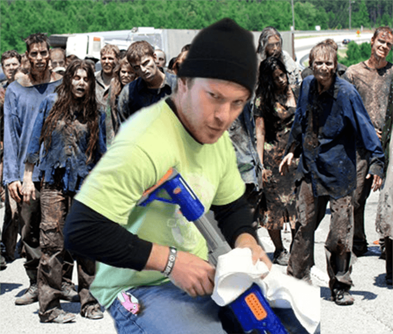 Nerf Zombie Apocalypse Camp